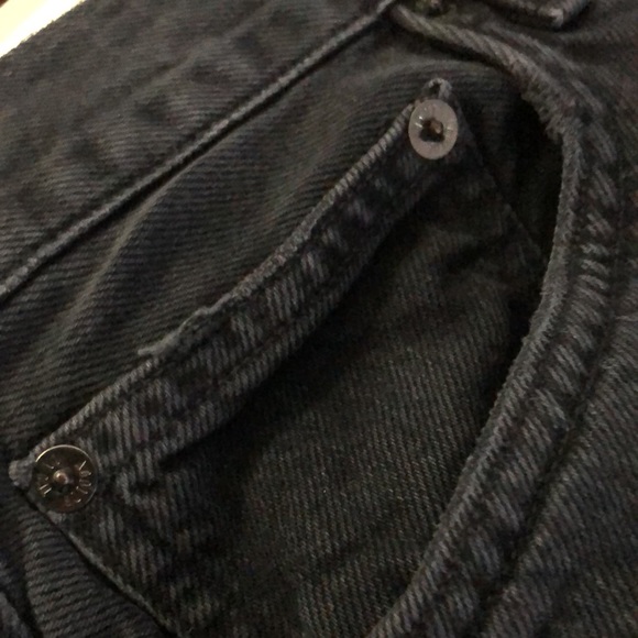 AGOLDE (34) Fen High Rise Relaxed Taper in Shambles Distressed - Picture 10 of 16